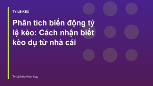 Read more about the article Phân tích biến động tỷ lệ kèo: Cách nhận biết kèo dụ từ nhà cái